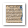 Recorte de jornal com artigo intitulado “As Flores e os seus Perfumes – Uma Riqueza a Aproveitar”