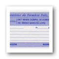Rótulos dos Laboratórios da Farmácia Feliz
