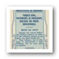 Rótulo de "Tonixol"