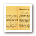 Carta enviada por Francisco Prudêncio a António de Almeida Feliz