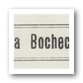 Etiqueta com indicação "Para Bochechos"