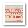 Rótulo de "Limonada - Citro-Magnésica"