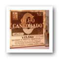 Embalagem de "Óleo Canforado"