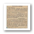 Recorte de jornal com artigo intitulado “A Influenza – Moléstia Antiga”