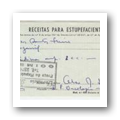 Receita para estupefacientes do Dr. Celso M. J. Chieira; Instituto Português de Oncologia