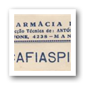 Envelope para venda de Cafiaspirina