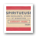 Rótulo de "Spiritueuse - Convent Jaune"
