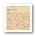 Carta enviada por José de Gouvêa a António de Almeida Feliz