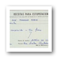 Receita para estupefacientes do Dr. Aurélio da Silva Lopes Ferreira