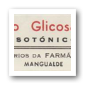 Rótulo de "Soro Glicosado - Isotónico"