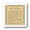 Rótulo de Xarope de Phellandrio Composto segundo fórmula de Rosa