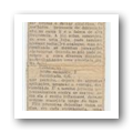 Recorte de jornal sobre “Palestras Médicas – As verrugas”.