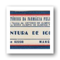Rótulo de "Tintura de Iodo"