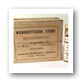 Embalagem de "Wundheftseide Steril" (Seda Esterilizada)