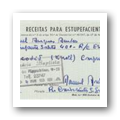 Receita para estupefacientes do Dr. Manuel Montezuma de Carvalho