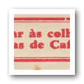 Etiqueta com indicação "Para Tomar às Colheres de Café"