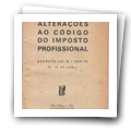 Livro "Alterações ao Código do Imposto Profissional: Decreto-Lei n.º 209/75 de 18 de Abril"
