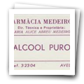 Etiqueta para recipiente de Álcool Puro