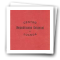 Bilhete de Identidade de sócio do Centro Republicano Colonial, Luanda