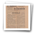 Jornal "O Monitor de Farmácia" Ano IX, N.º 198
