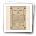 Diploma de Membro Contribuinte do Montepio Farmacêutico atribuído a Francisco José Wenceslau Franco