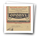 Vale postal "Opobyl - pilulas"	