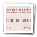 Etiqueta de Soluto de Argirol