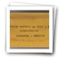 Cartão de Identificação do Dr. Fernando António Cruz e Silva