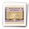 Diploma de Sócio do Sindicato Nacional dos Farmacêuticos da Índia Portuguesa