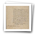 Carta manuscrita da Câmara Municipal de Lisboa, homenageando José Dionísio Correia pelos serviços prestados aquando da epidemia da Febre-amarela