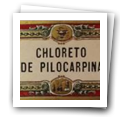 Etiqueta para Cloreto de Pilocarpina