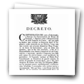 Decreto acerca da denominação da Água de Inglaterra 
