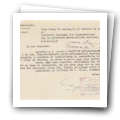Correspondência trocada com o Sindicato Nacional dos Farmacêuticos
