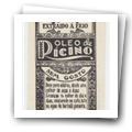 Rótulo de Óleo de Rícino, sem gosto