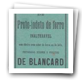 Etiqueta de Pílulas de Protoiodeto de Ferro