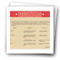 Fichas farmacêuticas sobre envenenamentos