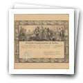 Diploma de Membro Correspondente da Sociedade Farmacêutica de Lisboa atribuído a Manuel José de Faria