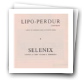 Folheto publicitário "Lipo-Perdur e Selenix"